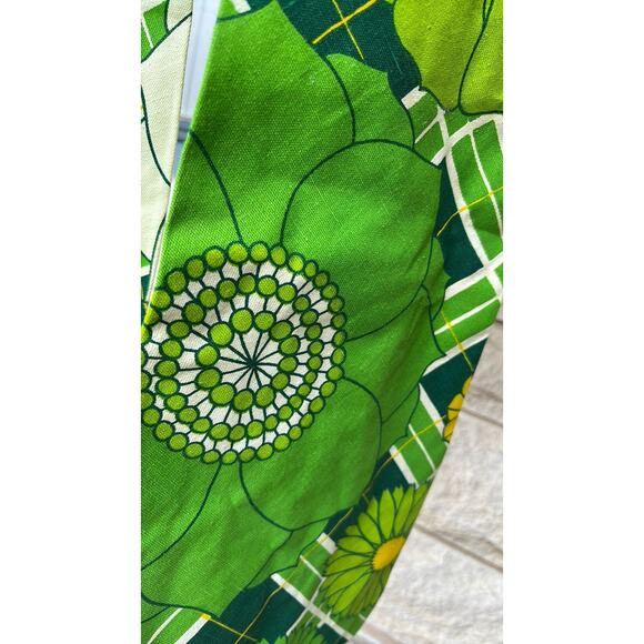 Vintage 60s clown tie green flower power - Picture 2 of 4